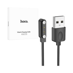 Carregador Sem Fio Hoco Para Smartwatch Y13 Sports Preto Carregador Sem Fio Hoco Para Smartwatch Y13 Sports Preto
